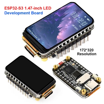 ESP32-S3 1,47-Zoll-RGB-LCD-Anzeigemodul ESP32 WiFi Bluetooth Entwicklungsboard 172 × 320 Auflösung