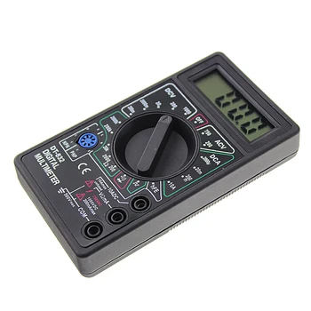 Professionelles DT832 Digitalmultimeter LCD für Voltmeter Amperemeter Ohm Tester