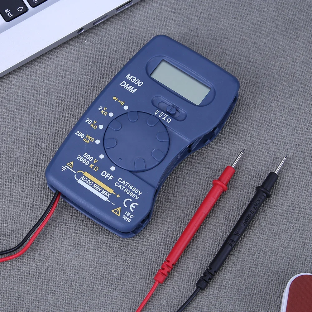 Digitalmultimeter M300 Ultradünnes integriertes Mini-Taschenmultimeter – Bild 3