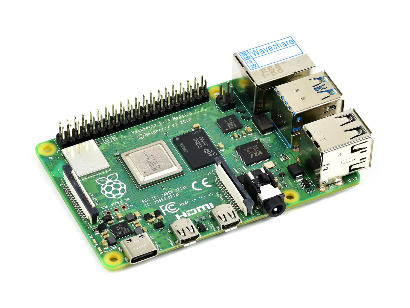Raspberry Pi 4 Modell B 4B RAM 2 GB 4 GB 8 GB Core 1,5 GHz 4K – Bild 4