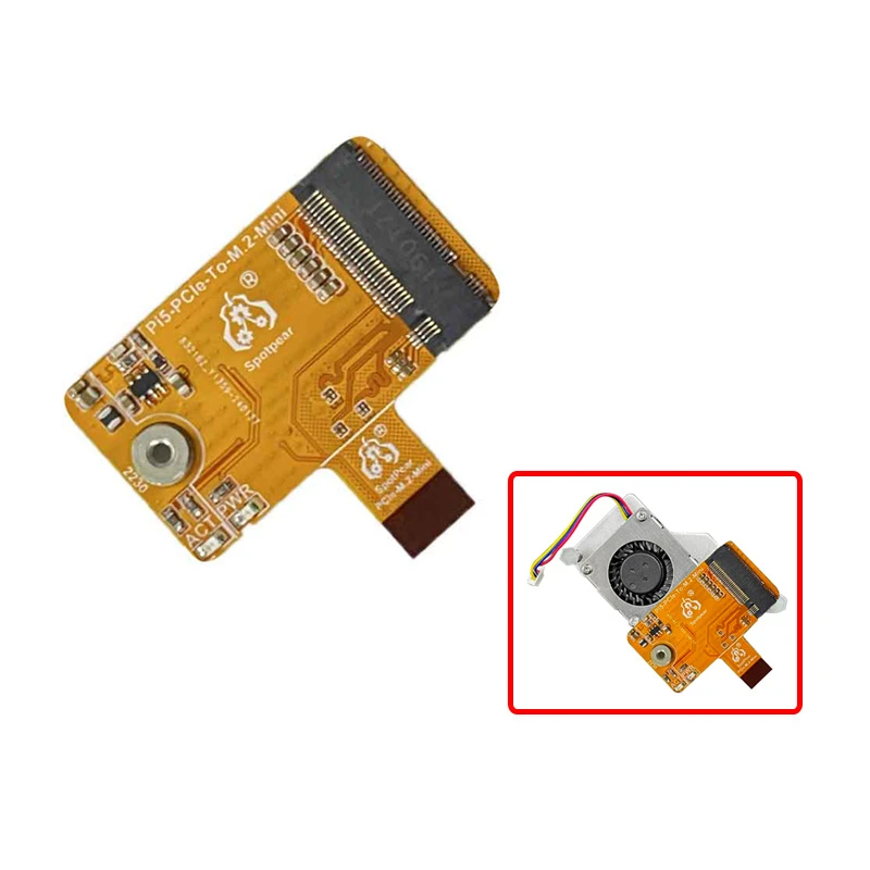 PCIE zu M.2 NVME SSD Erweiterungsplatine für Raspberry Pi 5 ​ – Bild 5