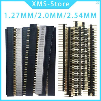 1,27mm/2,0mm/2,54mm Pin Header 1*40P 1*50P 2*40P 2*50P Zerbrechliche Pin Header PCB JST Stecker (5 Stück)