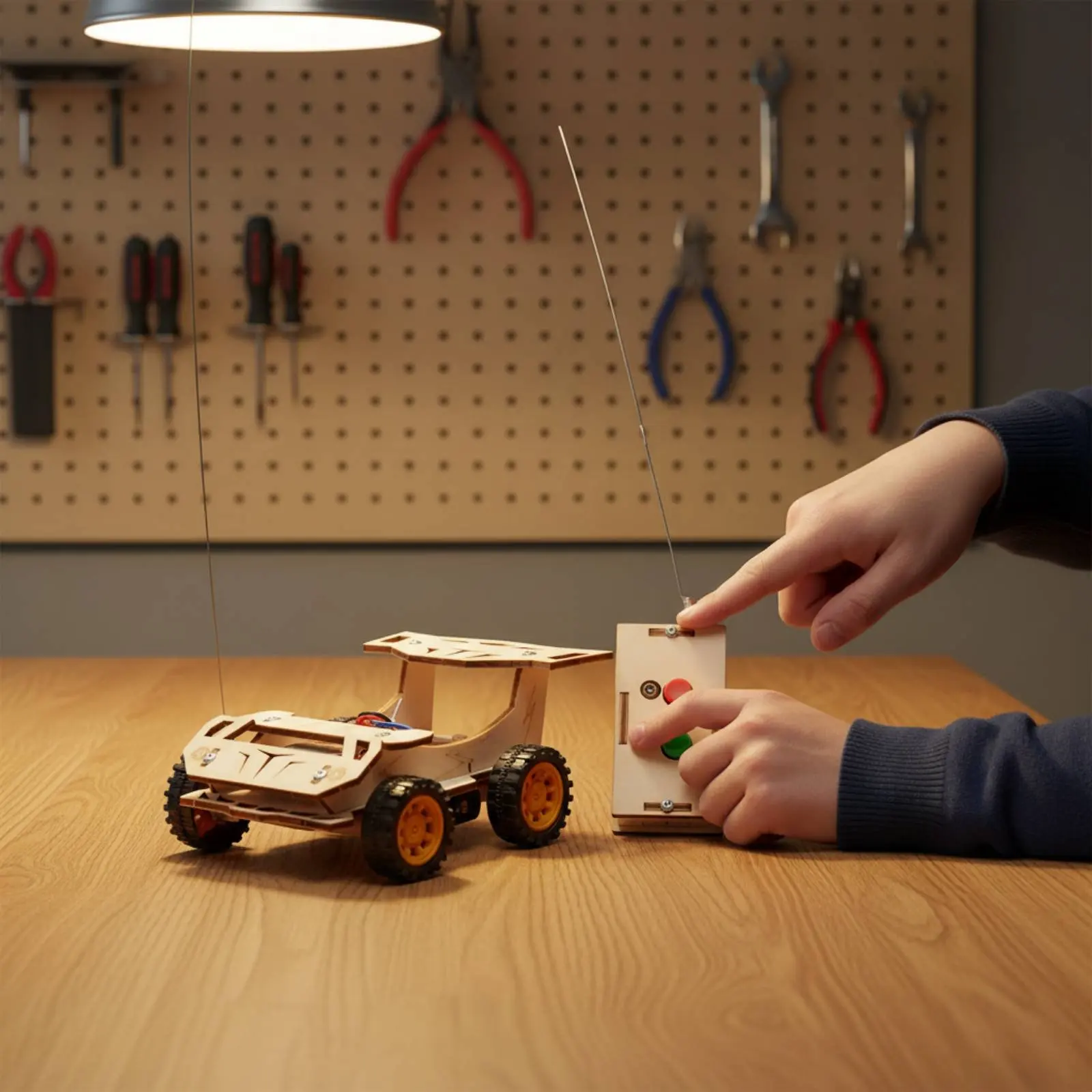 DIY Ferngesteuertes Auto-Bausatz Praktisches Lernset – Bild 2