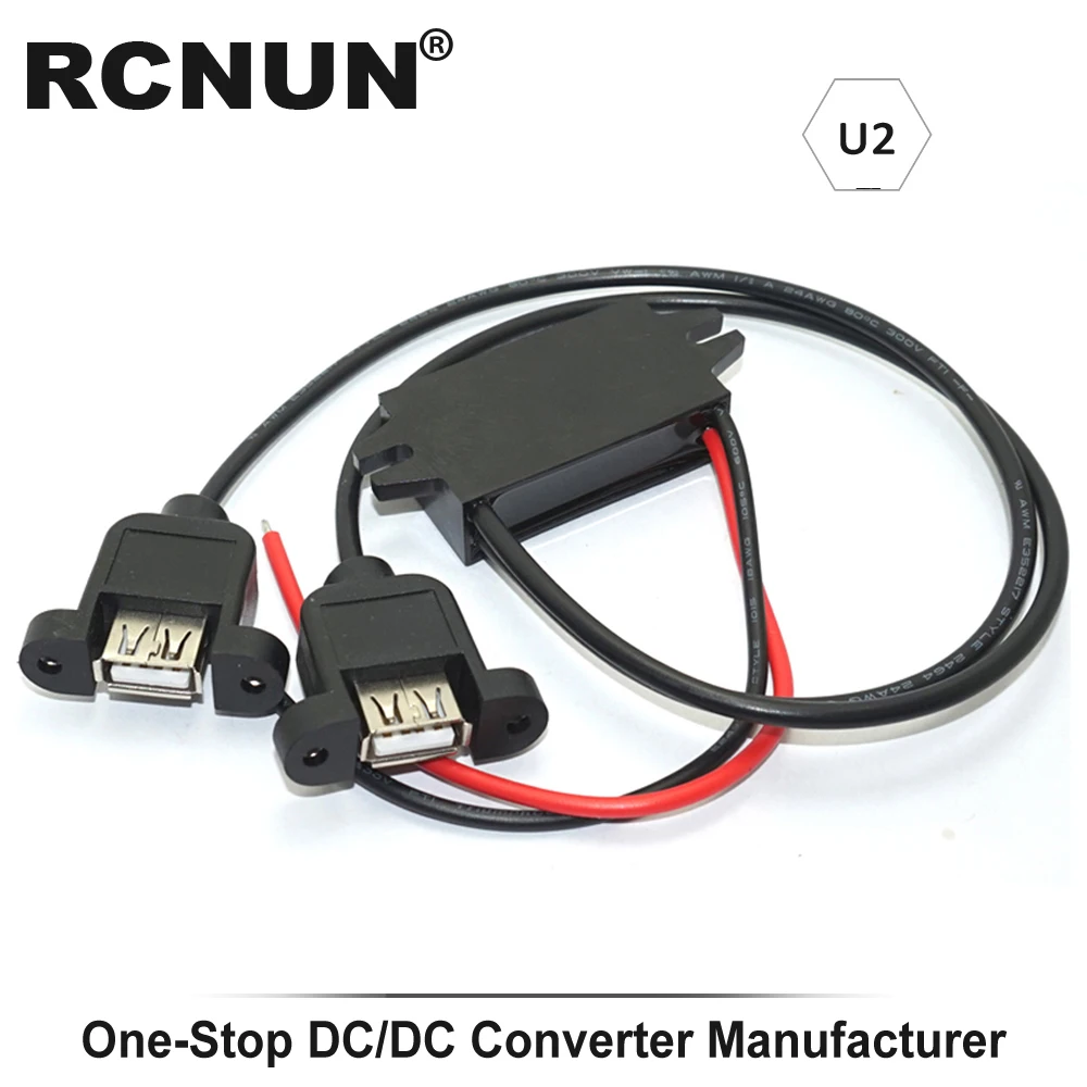 12V 24V zu 5V 3A 15W DC-Wandler Buck-Modul Netzteil Regler – Bild 5