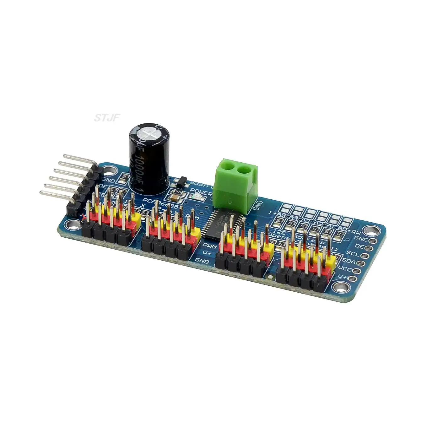 PCA9685PW 16-Kanal 12-Bit-PWM/Servo-Treiber-I2C-Schnittstelle PCA9685-Modul Raspberry Pi Shield-Modul Servo