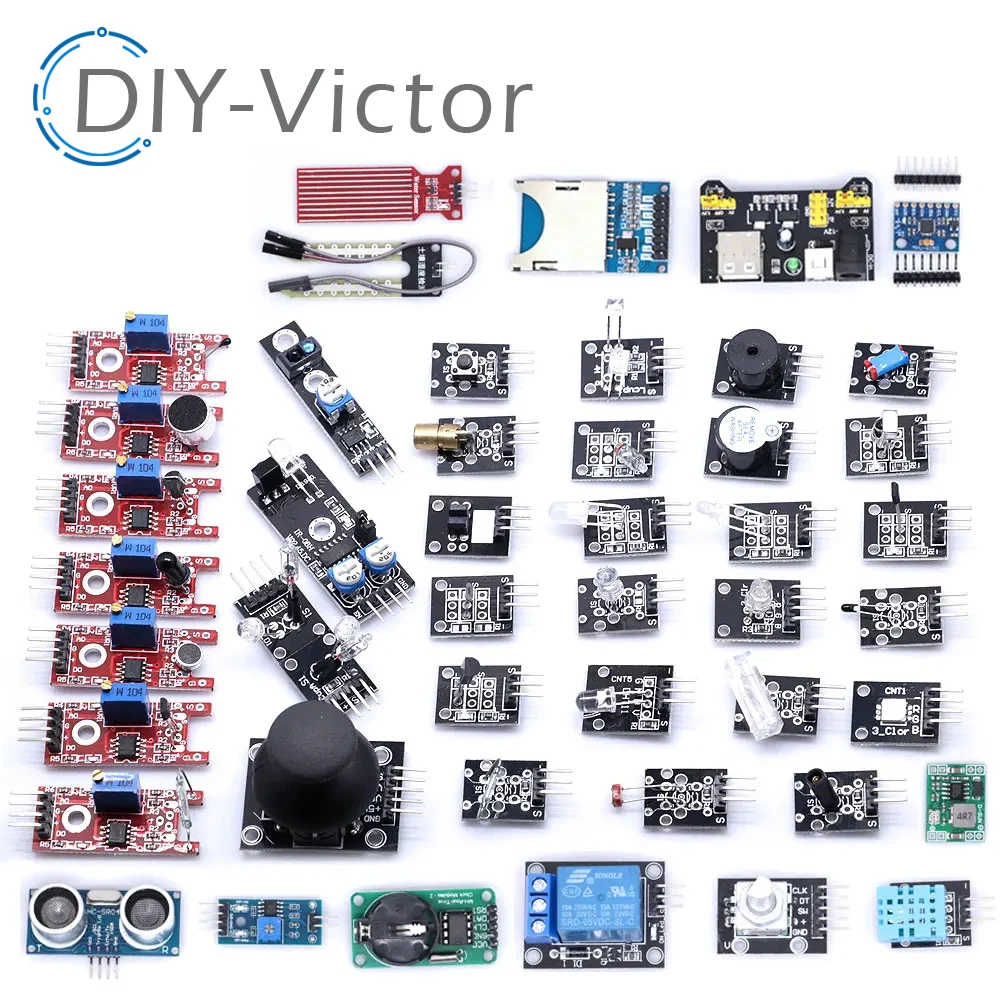 Arduino 45 in 1 Sensor module Starter Kit besser als 37 in1 Sensor Kit 37 in 1 Sensor Kit uno r3 mega2560