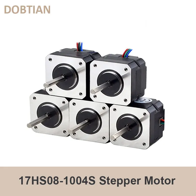 Nema17 Schrittmotor 20mm 1A 16N.cm 42 Kurzschrittmotor 4-Leiter 17HS08-1004S für CNC-Extruder 3D-Drucker Motor