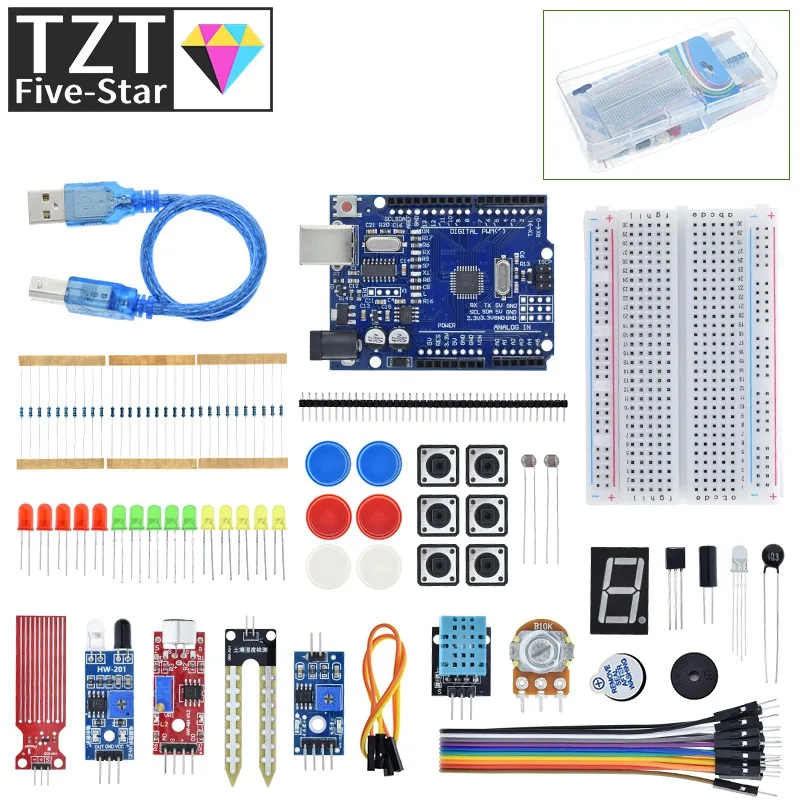 TZT Basic Starter Kit für Arduino UNOR3 Set R3 DIY Kit - TZTUNO R3 – Bild 2
