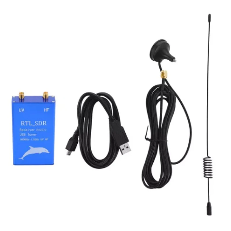 RTL.SDR USB-Empfänger RTL2832U R820T2 100KHz-1,7GHz UHF UV HF