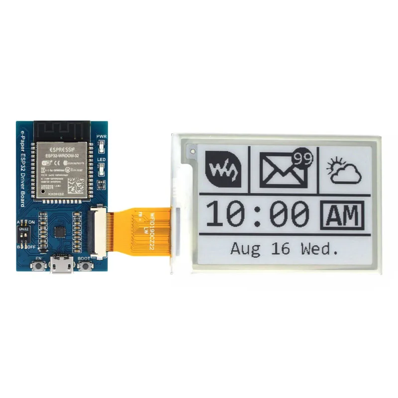 E-Paper ESP32 Treiberplatine E-Ink-Bildschirm Drahtlose – Bild 2