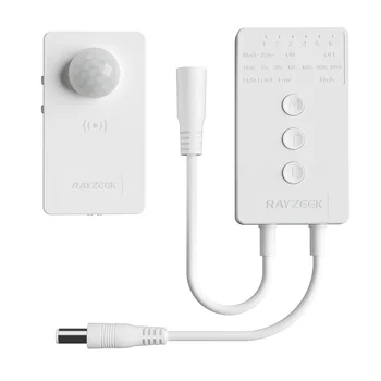 Wireless Motion Sensor Controller Kit-keine Verkabelung Mini Pir Sensor Schalter 12/24VDC RF Wireless Control