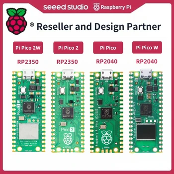 Raspberry Pi Pico 2 RP2350 Pi Pico W RP2040 Mikrocontroller-Board 520KB 150MHz, Arm Cortex-M33 Open-Source