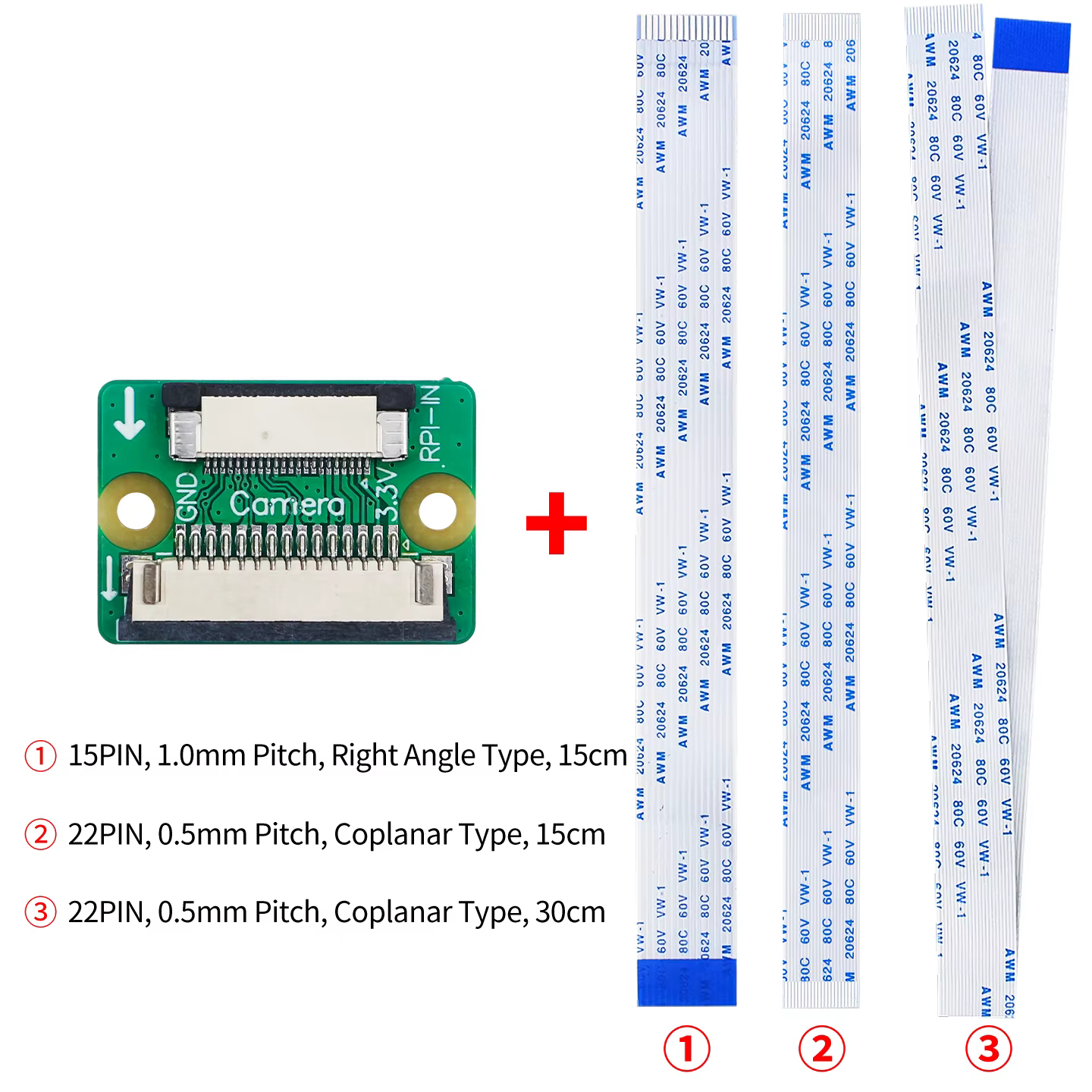 DSI/CSI Display CSI Kamera Interface Kabel Adapter Modul 15Pin auf 22Pin für Raspberry Pi 5