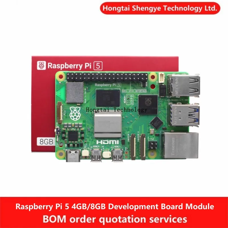 Raspberry Pi 5 4GB 8GB Entwicklungs board Computer ai künstliche Intelligenz Modul Python Programmierung Linux