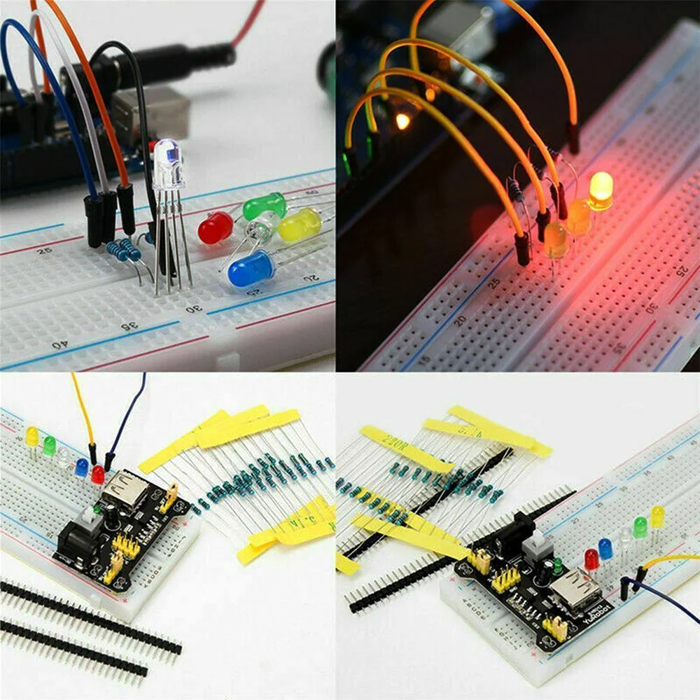 Schachtel DIY Projekt Starter Kit Für Arduino UNO R3 Kit (830 Stück) – Bild 4