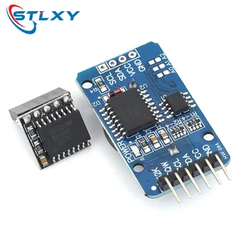 Stlxy DS3231SN Speichermodul Echtzeitmodul DS3231 AT24C32 IIC-Modul Präzisionsuhrmodul 3,3V 5V Geeignet