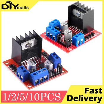 L298N Motorsteuerungsplatine Modul Dual H-Brücke DC Schrittmotor für Arduino Smart Car Robot R3 2560 ESP32