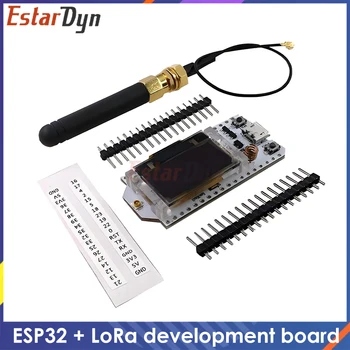 SX1276 SX1278 LoRa ESP32 Entwicklungsboard, 0,96 Zoll OLED-Display 868MHz/915MHz/433MHz, WiFi Bluetooth Kit