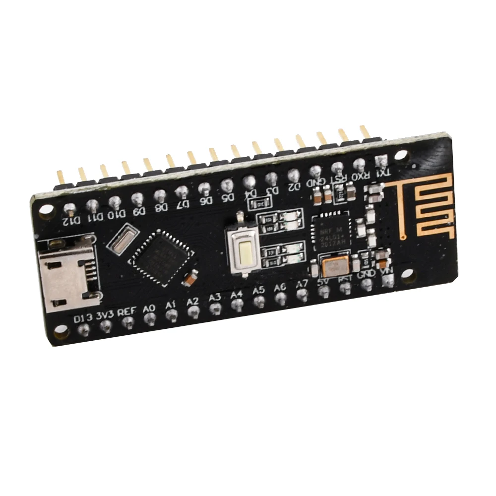 Atmega328P NANO V 3,0 CH340G NRF24l01 wireless development board Modul – Bild 4