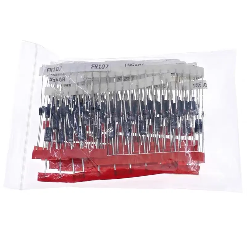 14-Werte-Schottky-Dioden-Sortiment-Set mit schneller Schaltung 1N4001 – Bild 3