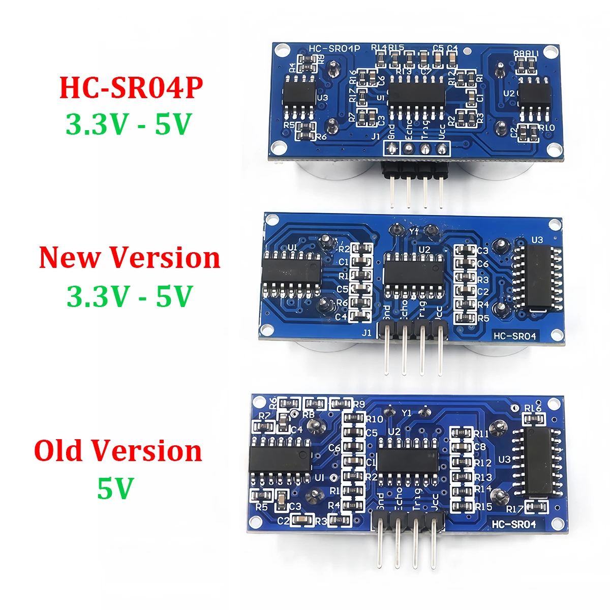 Ultraschallsensor HC-SR04 HCSR04P HC SR04+ zur Messung der – Bild 3