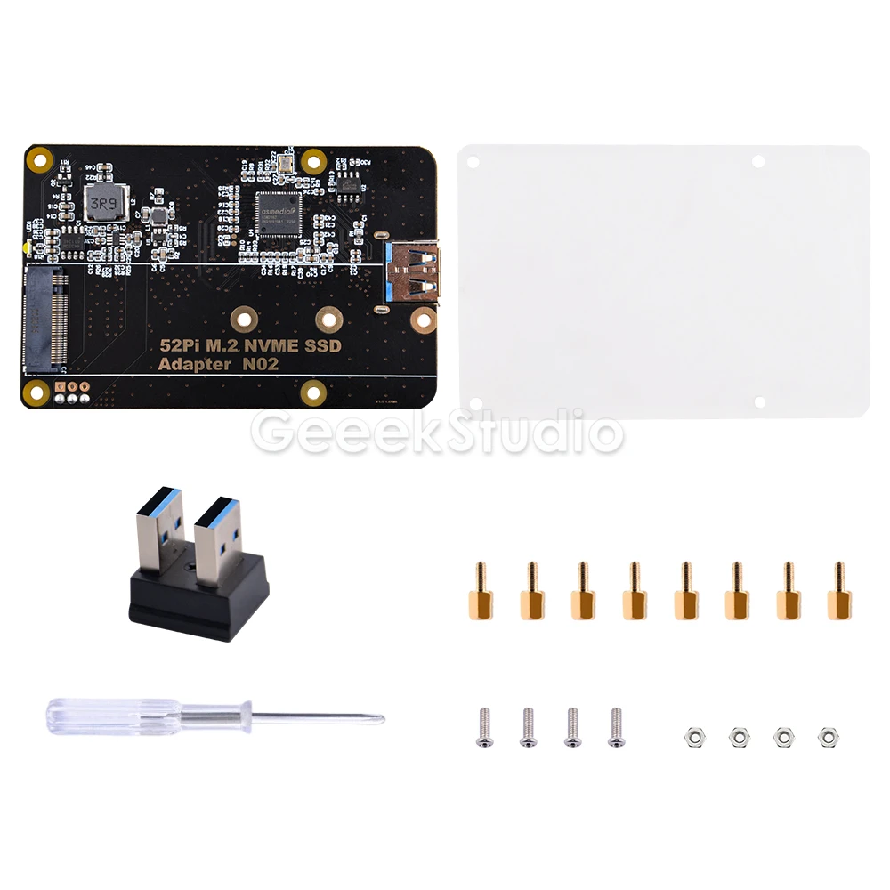 M.2 NVME SSD-Erweiterungsadapterplatine für Raspberry Pi 4 Modell B – Bild 6