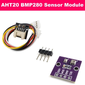 AHT20 BMP280 Sensormodul I2C Hochpräzise Temperatur-Feuchtigkeits-Luftdruck-Sensor für Arduino DIY