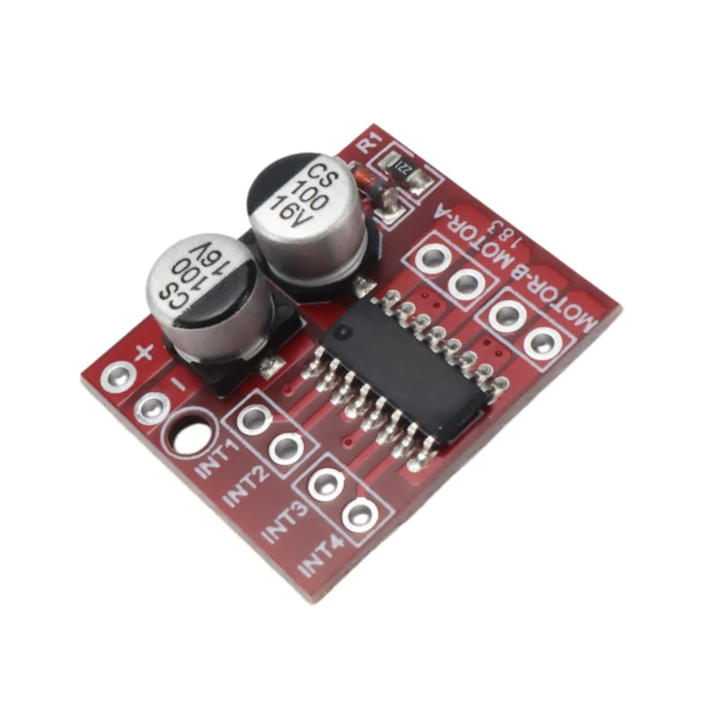 Mini L298N Motortreiber-Modul 1,5A Dual H-Brücke 2V-10V PWM – Bild 5