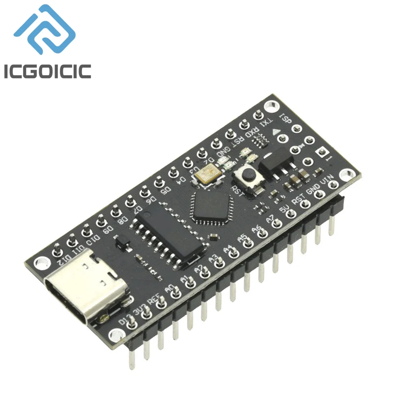 Nano V3 Atmega328P/Atmega168 MCU Core Board Schweißentwicklungsboard – Bild 3