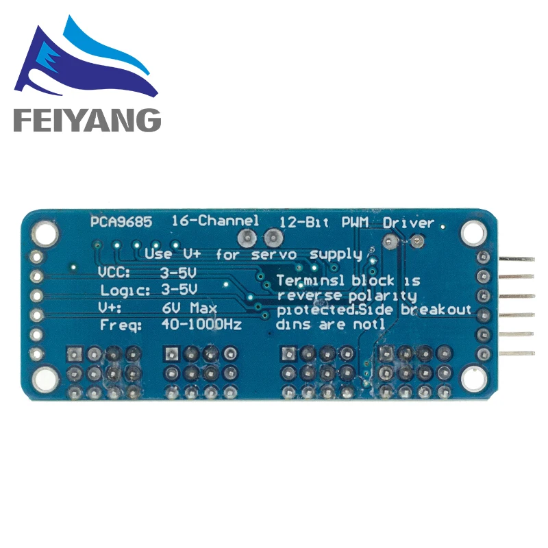 SAMIROB PCA9685PW 16 Kanal 12 Bit PWM/Servo Driver-I2C Schnittstelle – Bild 2