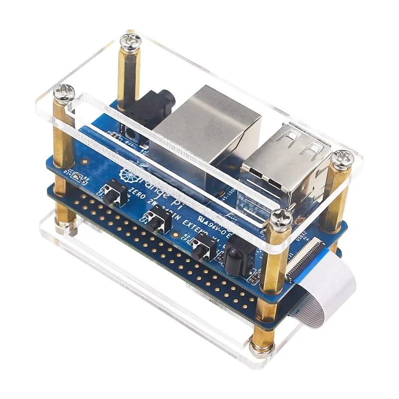 Orange Pi Zero 2 W Acrylgehäuse Modul Acrylgehäuse Schutzhülle – Bild 5