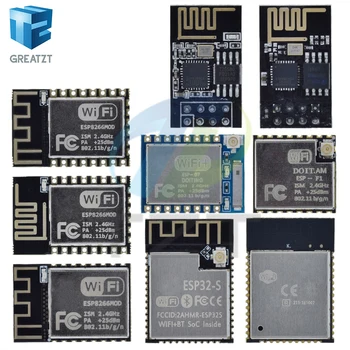 ESP8266 ESP-01 ESP-01S ESP-07 ESP-12E ESP-12F ESP-32 ESP-32S Serielles WLAN-Modul Drahtloser Transceiver 2.4G