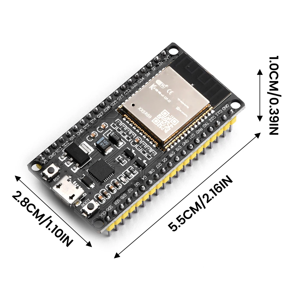 ESP32 Entwicklungsboard Dual-Core WiFi+Bluetooth-Modul mit geringem – Bild 6
