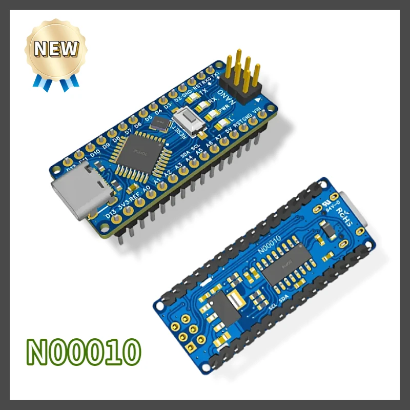 Arduino Nano 3.0-kompatibles Entwicklungsboard - Typ C-ATmega328PB MCU, CH340C-Treiber, Ersatzmodell! N00010