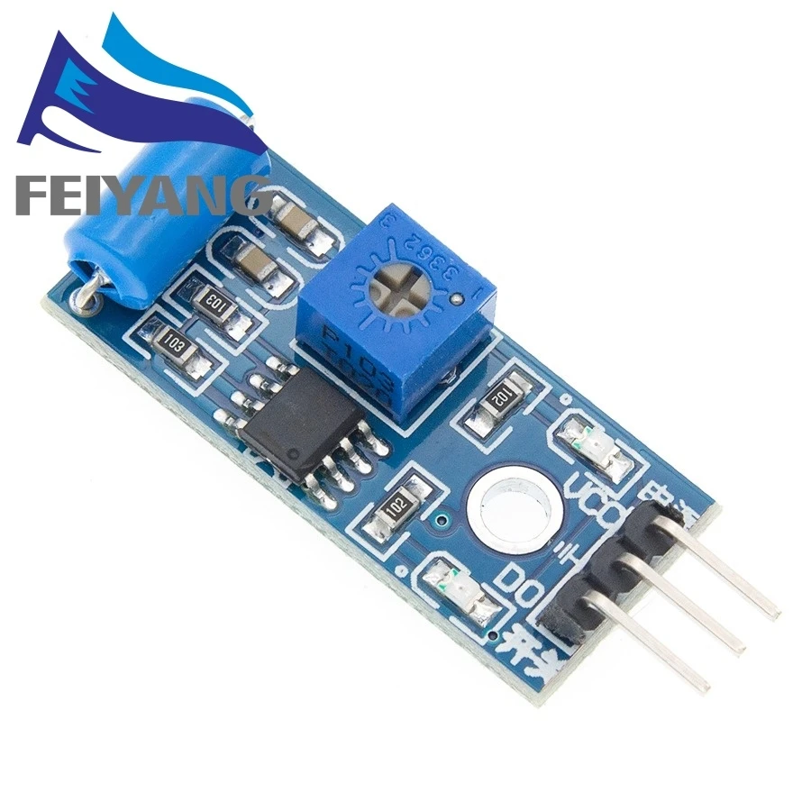 SW-420 Bewegungssensormodul Alarmsensor Induktionsmodul – Bild 4