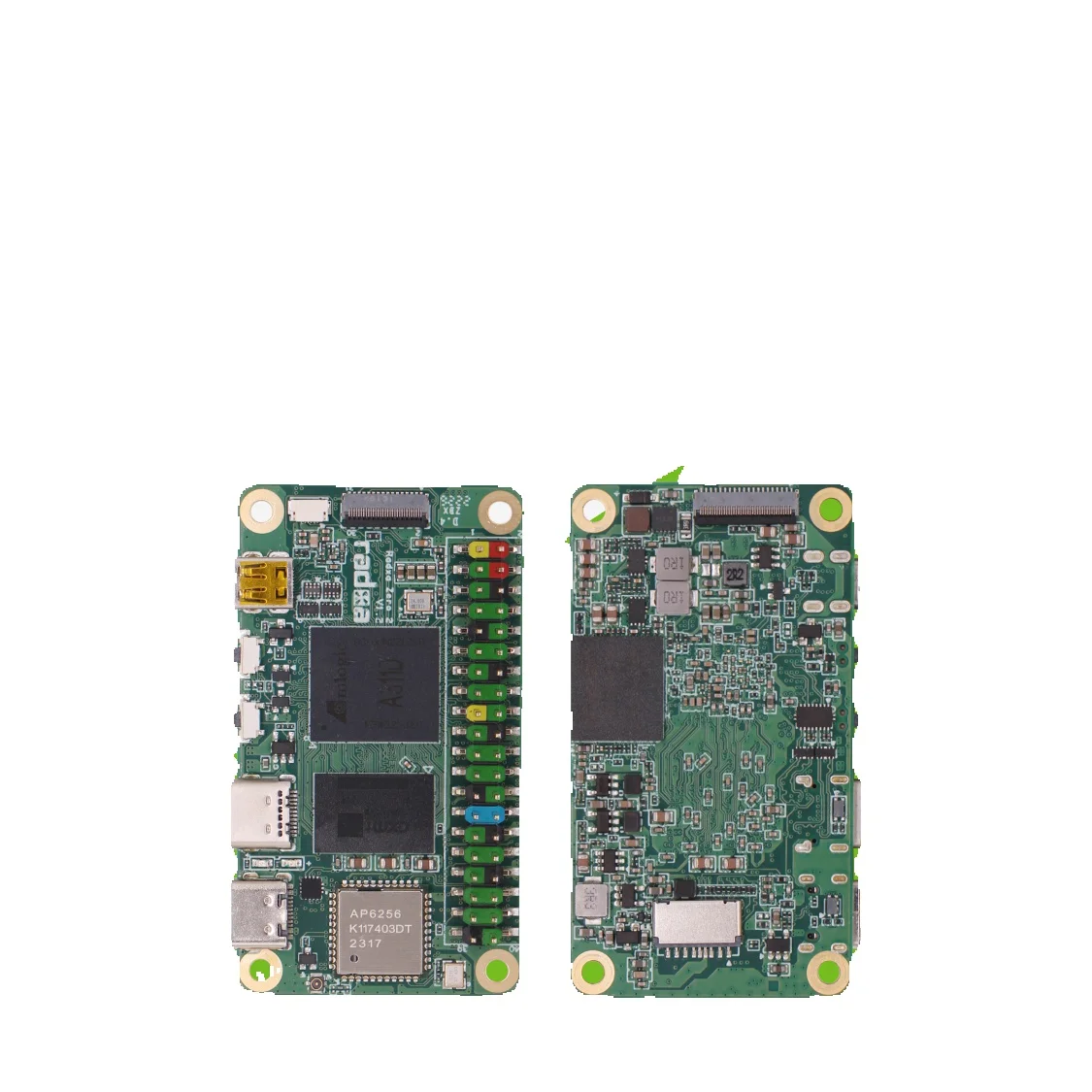 Radxa Zero 2 Pro Amlogic A311d 6-Kern-CPU SBC, GPU, Npu, WLAN 5 & Bt 5 und Onboard-EMMC, Single-Board-Computer