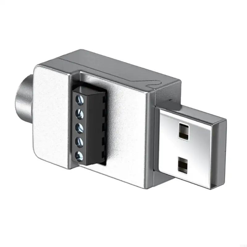 USB-Klemmenblock-Adapter, USB 2.0-Stecker, Stecker, Modul, lötfreie – Bild 2