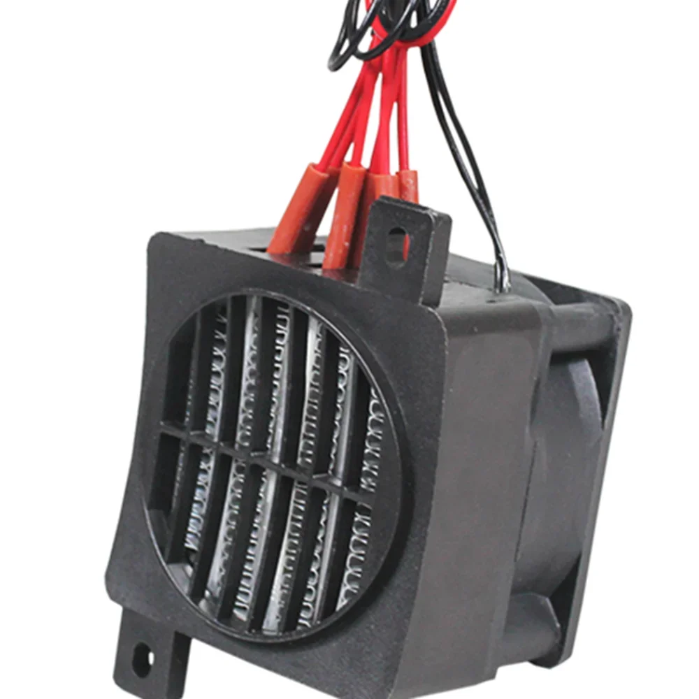 12V 24V 220V 87,5x60x42/52mm PTC Lufterhitzer Lüfterelement Konstantthermostat Thermistor Luft Elektrische