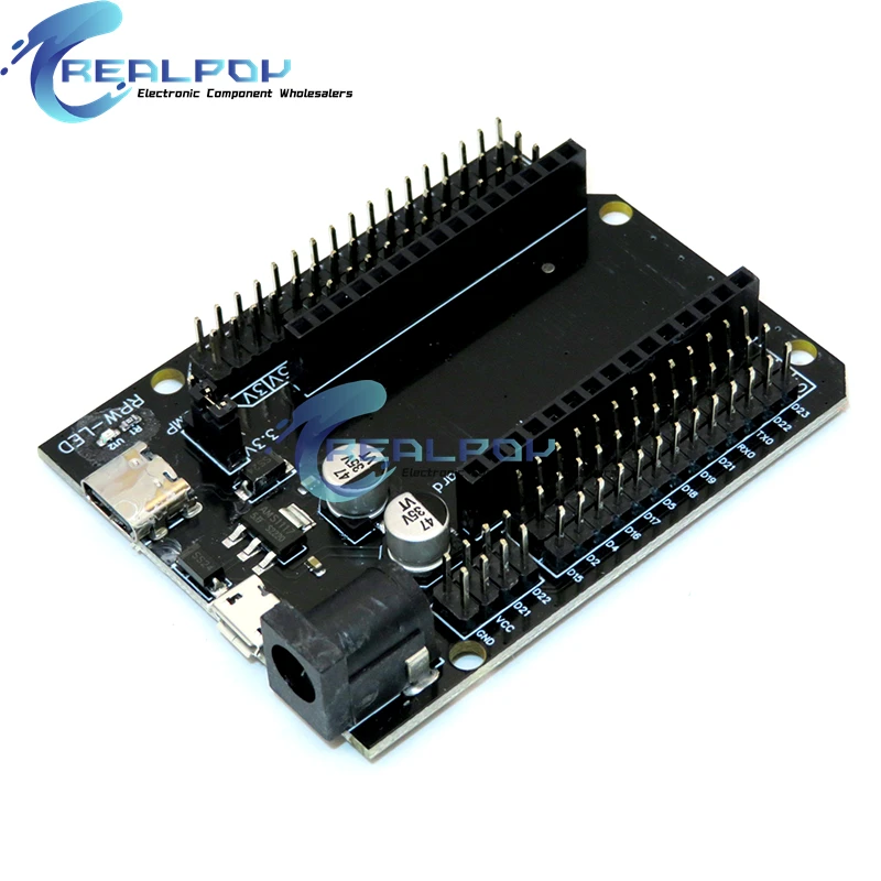ESP32-WROOM-32 Erweiterungs entwicklungs platine 30p devkit v1 Power – Bild 3