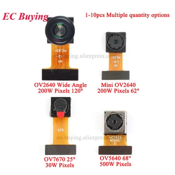 OV2640 OV7670 OV5640-AF Mini-Kameramodul CMOS-Bildsensor ESP32-CAM 2 Millionen 500 W Pixel