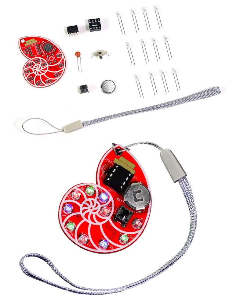 DIY Löten Lernset LED Shell Flow Light Kit SMD SMT Lernender Lötset – Bild 6