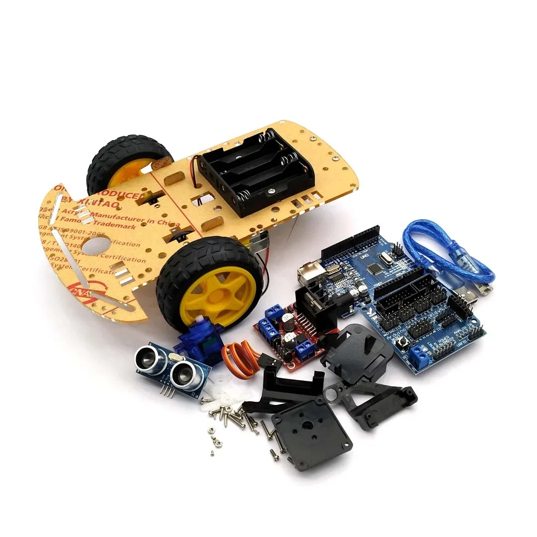 Smart Electronics Motor Smart Roboter Auto Chassis Kit Geschwindigkeit – Bild 3