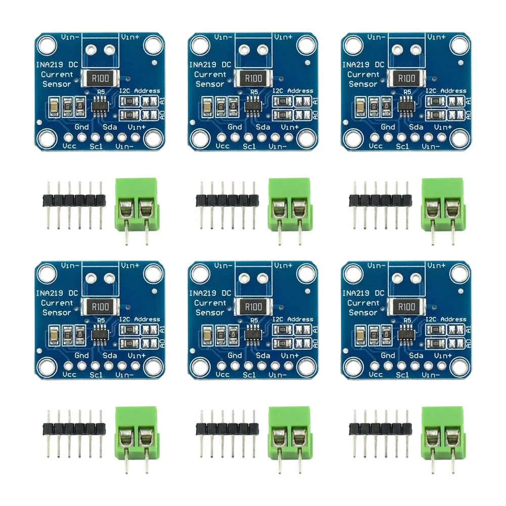 INA219 I2C Digitaler Stromsensormodul für bidirektionale (6 Stück) – Bild 3
