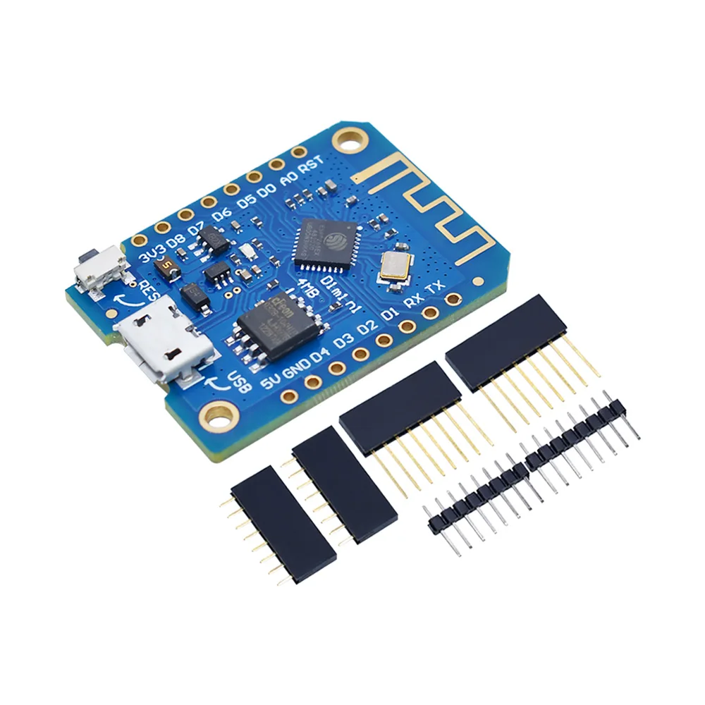 ESP8266 ESP-12 ESP-12F CH340G CH340 V2 USB WeMos D1 Mini PRO V3.0.0 – Bild 3