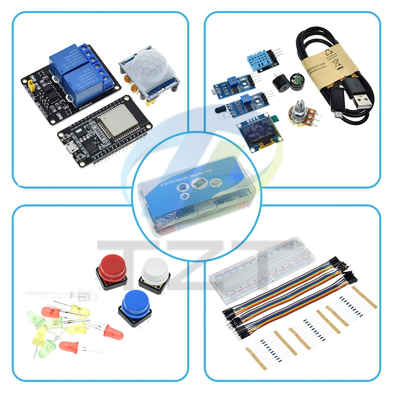 Basic Starter Kit für ESP32 ESP-32S WIFI Development Board für Arduino – Bild 6