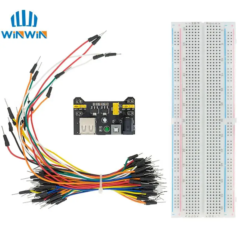 MB-102 MB102 Breadboard 400 830 Point Solderless PCB Bread Board Test – Bild 6