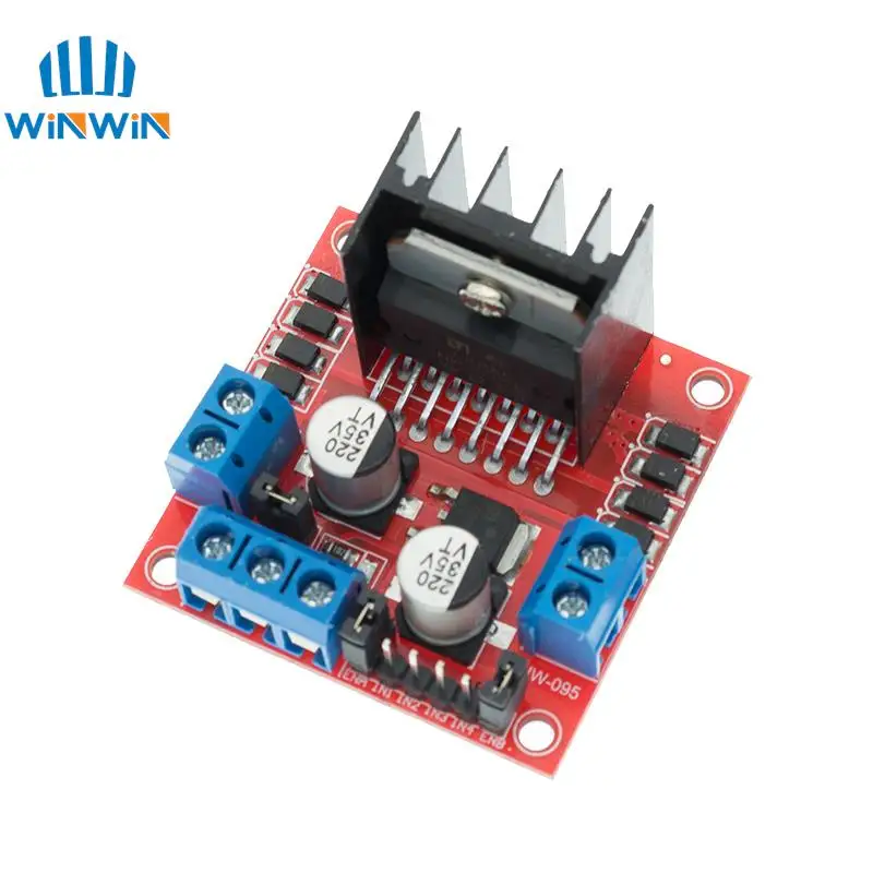 L298N Motor Treiber Controller Board L298 Modul Für Arduino Dual H – Bild 2