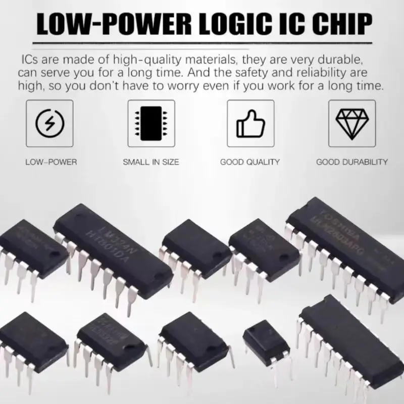 Integriertes Schaltkreis-Chip-Kit, 10 Spezifikationen (85 Stück) – Bild 3