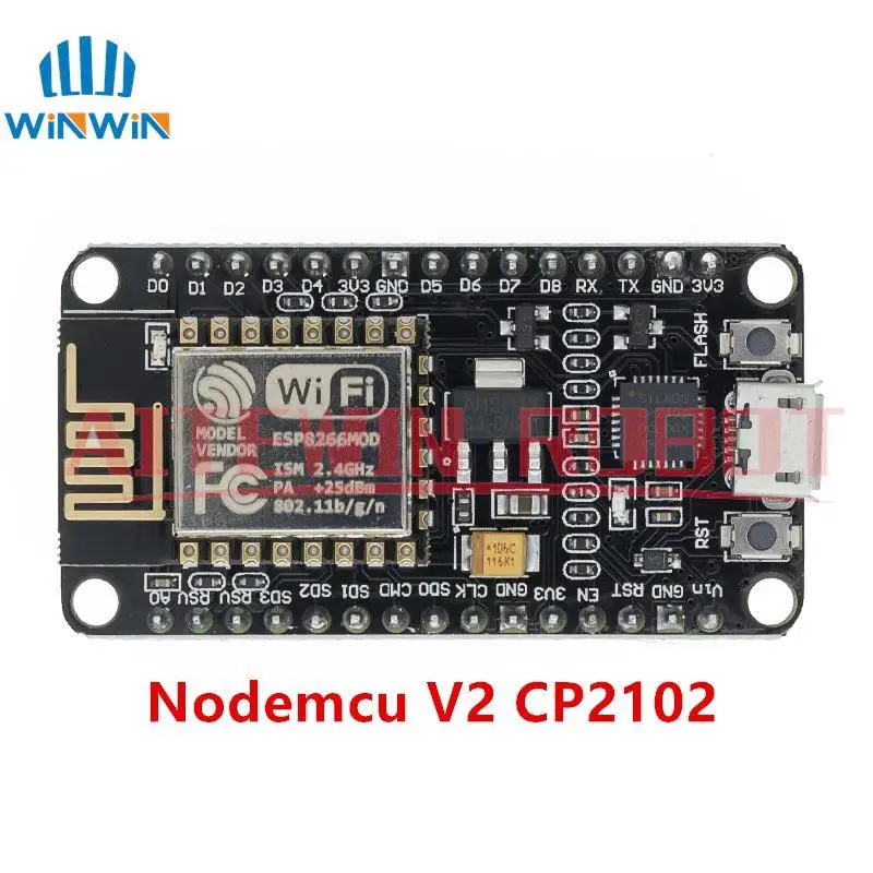 Drahtloses Modul CH340/CP2102 NodeMcu V3 V2 Lua WIFI Internet of – Bild 3