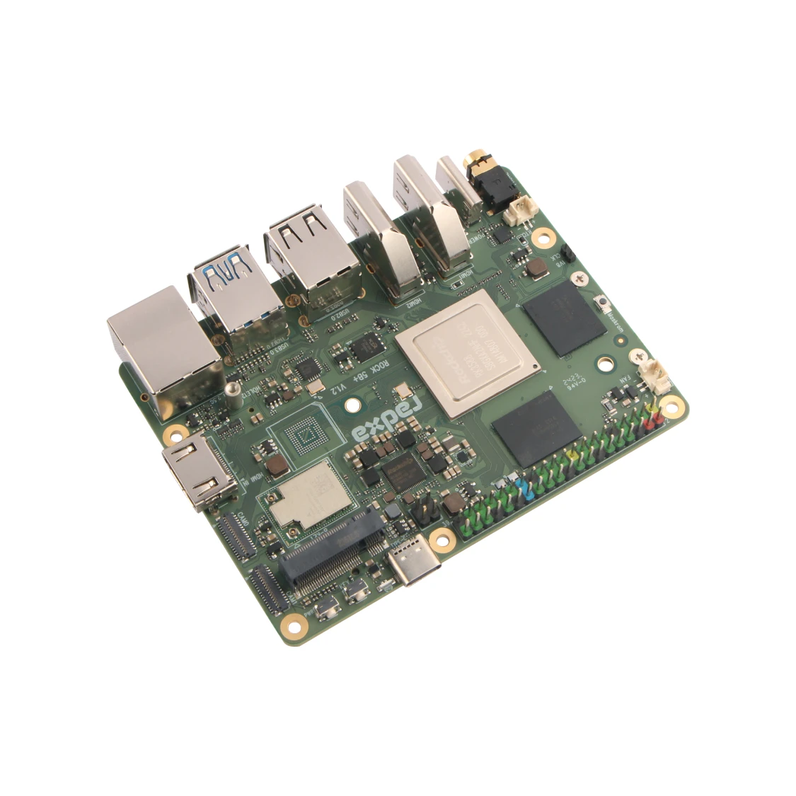 Radxa Rock 5B+ RK3588 Entwicklungsboard Octa-Core CPU GPU NPU LPDDR5 – Bild 4